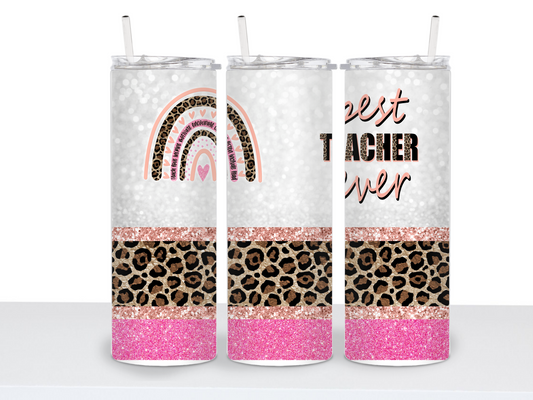 Best teacher pencil 20oz sublimation Tumbler