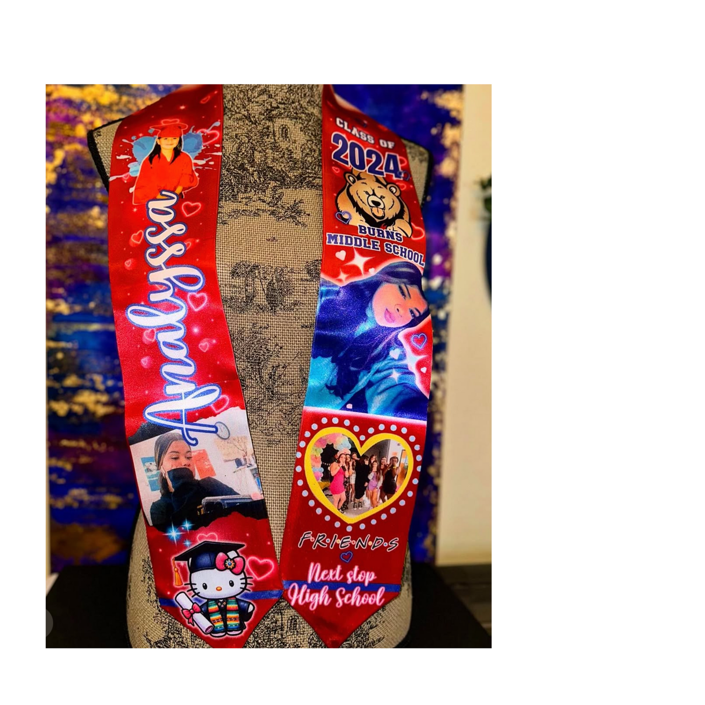 Custom Graduation Stole