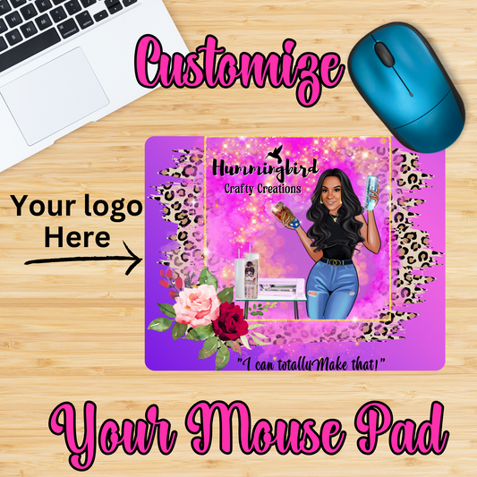 Customize your mouse pad