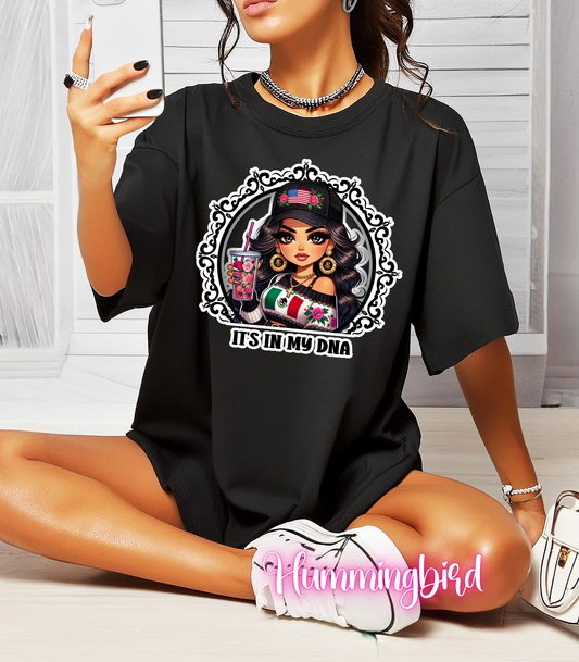 It’s in my DNA chibi Mexican Girl