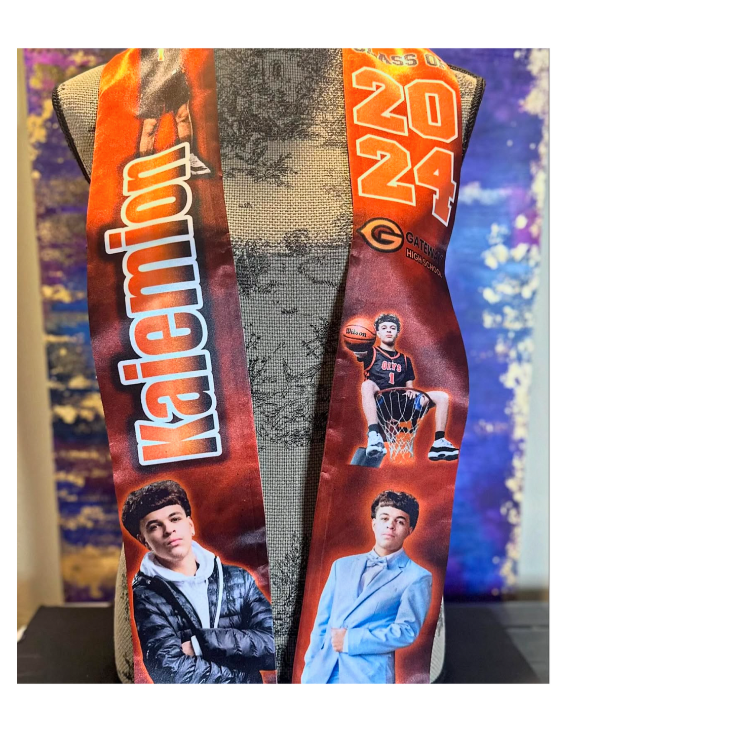 Custom Graduation Stole