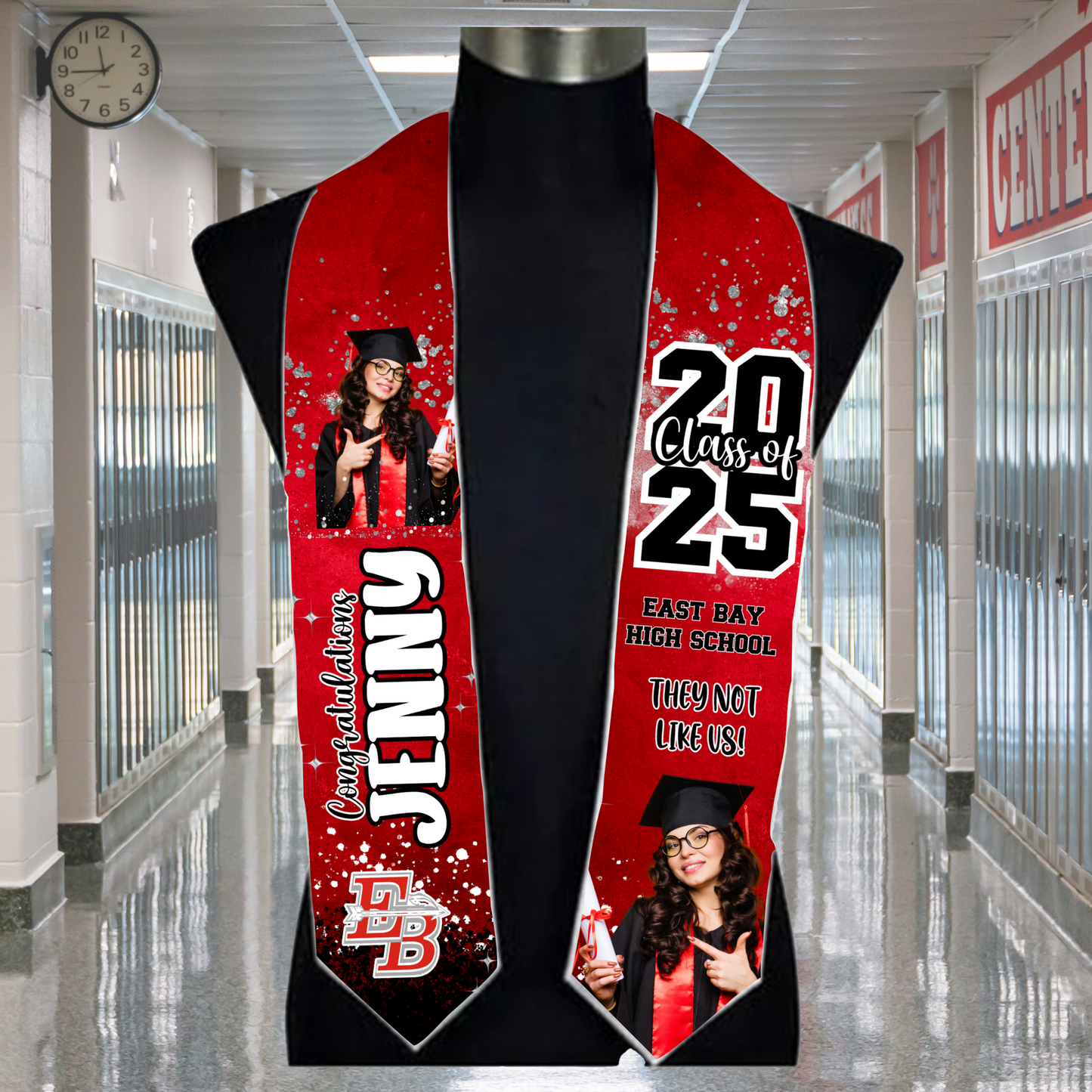 Custom Graduation Stole