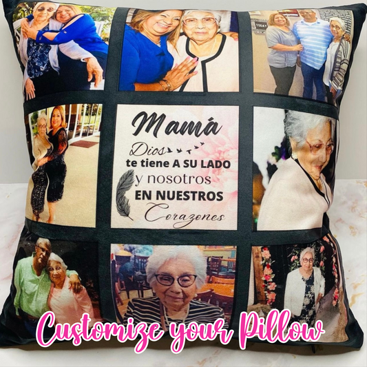Personalized 9 Panel Picture Pillow