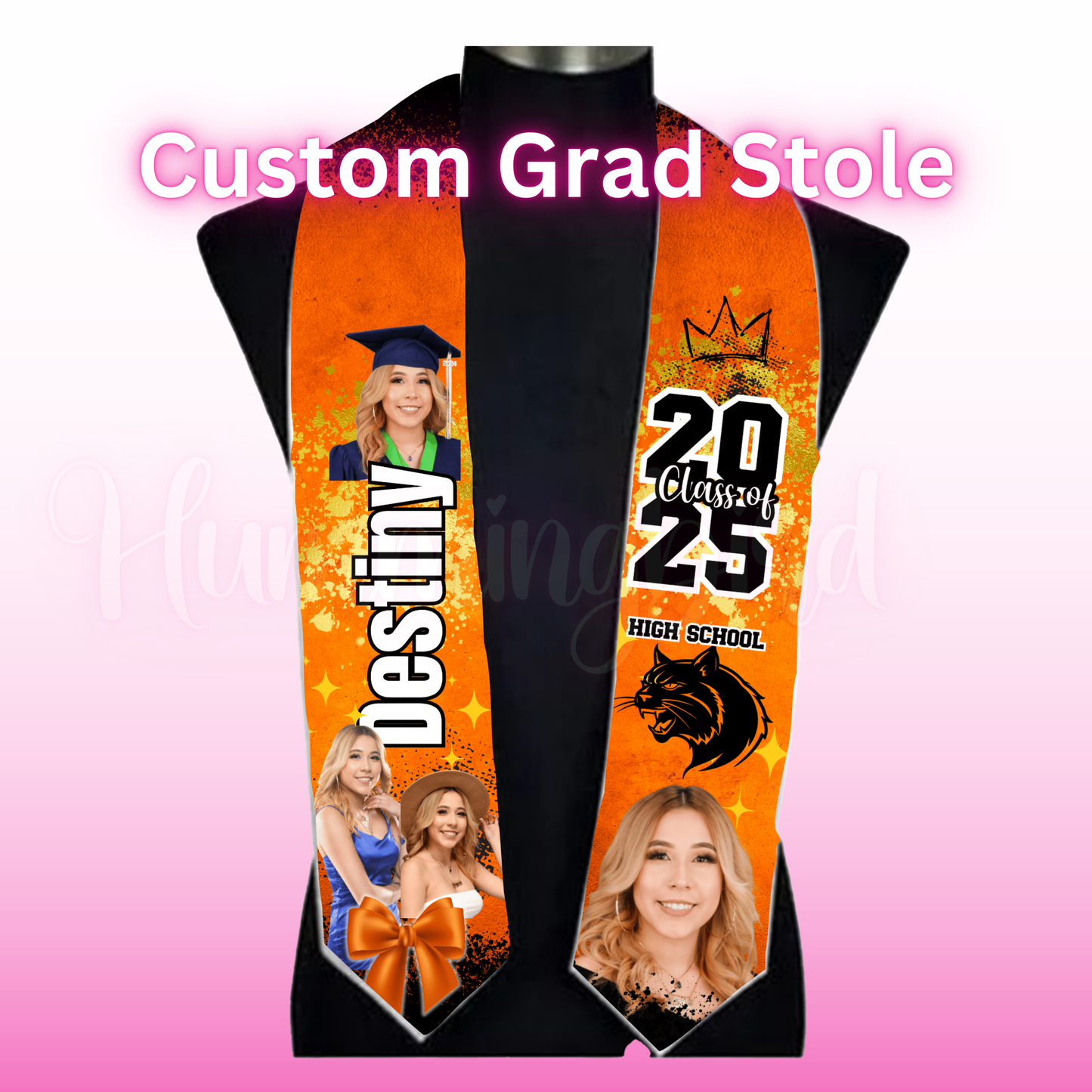 Custom Graduation Stole