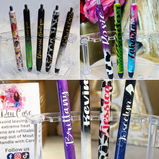 Customize your Glitter Pen