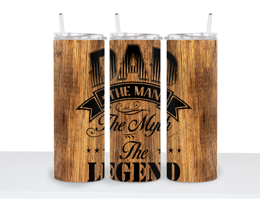 Father's Day 20oz sublimation tumbler